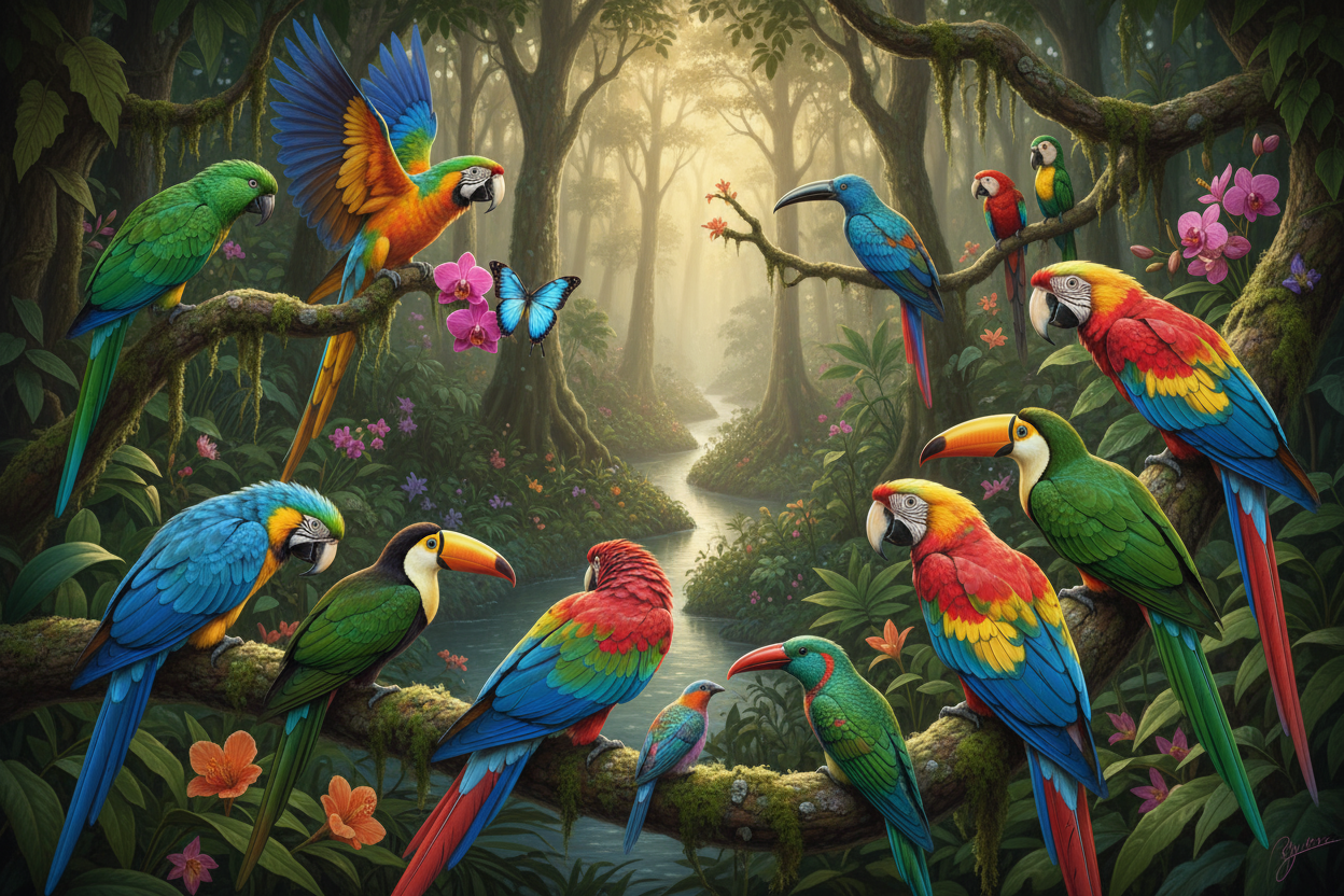 Birds Paws and Claws