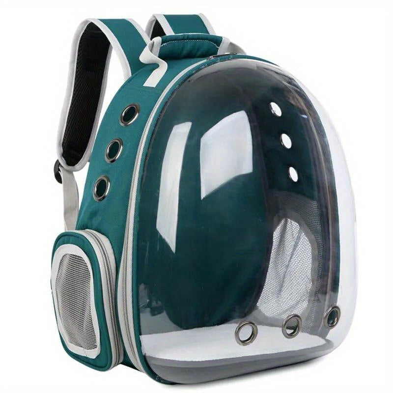 Transparent Breathable Cat Carrier Backpack, Travel Pet Capsule
