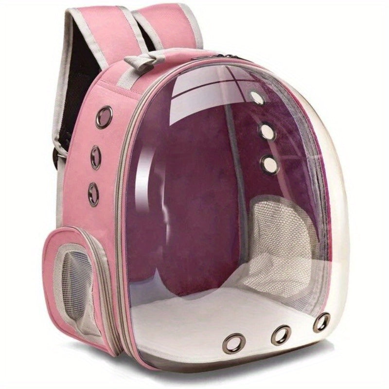 Transparent Breathable Cat Carrier Backpack, Travel Pet Capsule