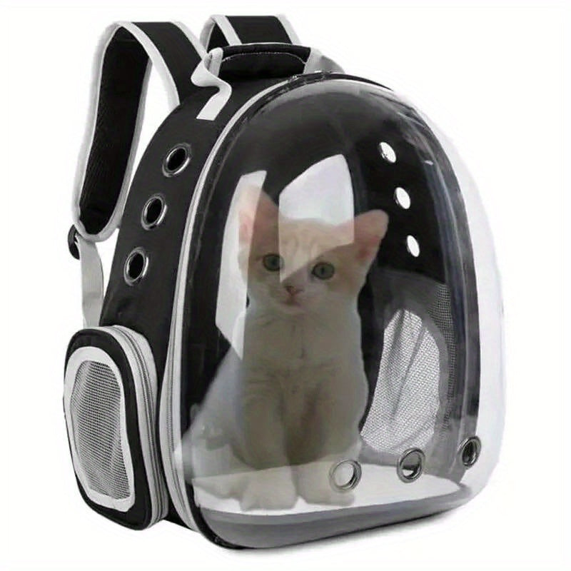 Transparent Breathable Cat Carrier Backpack, Travel Pet Capsule