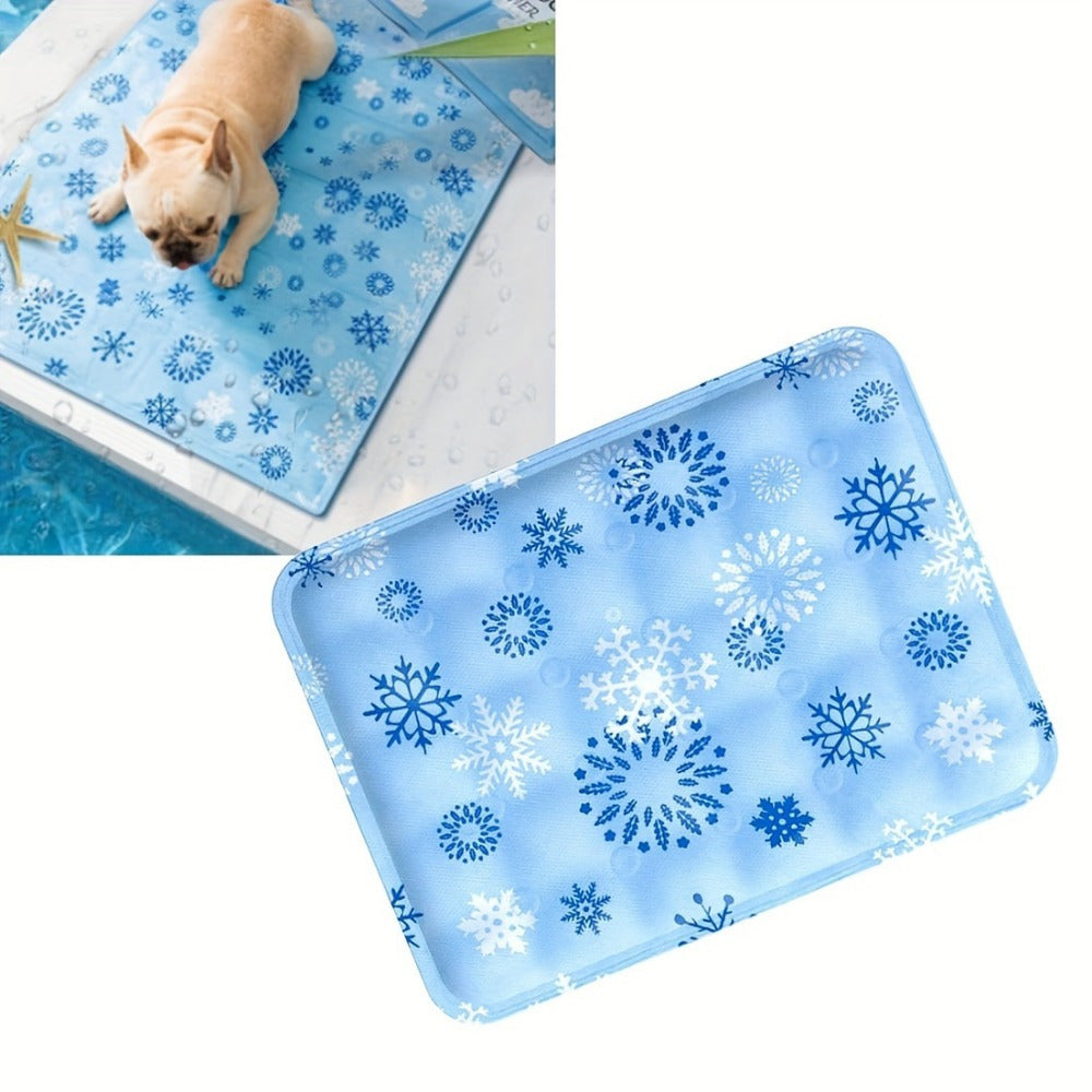Instant Cooling Dog Mat – Portable Breathable Chill Pad for Small Pets