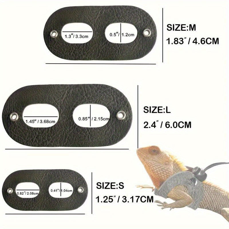 Versatile Reptile Carrier Backpack with Leash – Durable Small Pet Travel Bag