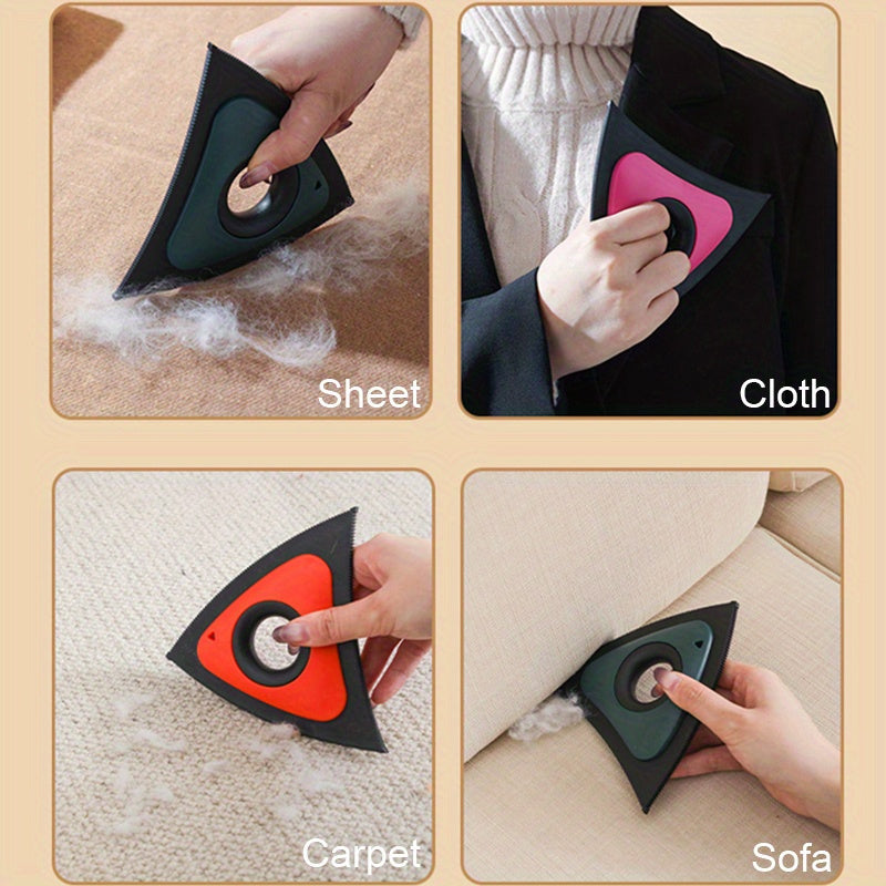 Pet Hair Remover Brush for Couch, Car & Carpet – Fur Cleaning Tool for Dogs & Cats