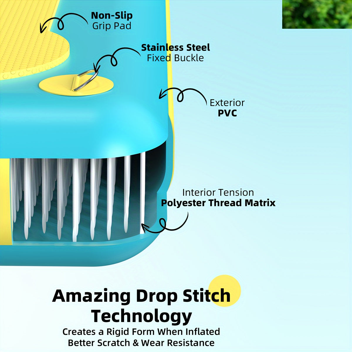 Inflatable Dog Ramp 100×150 cm – Durable Ramp for Large Breeds, Pools & Docks