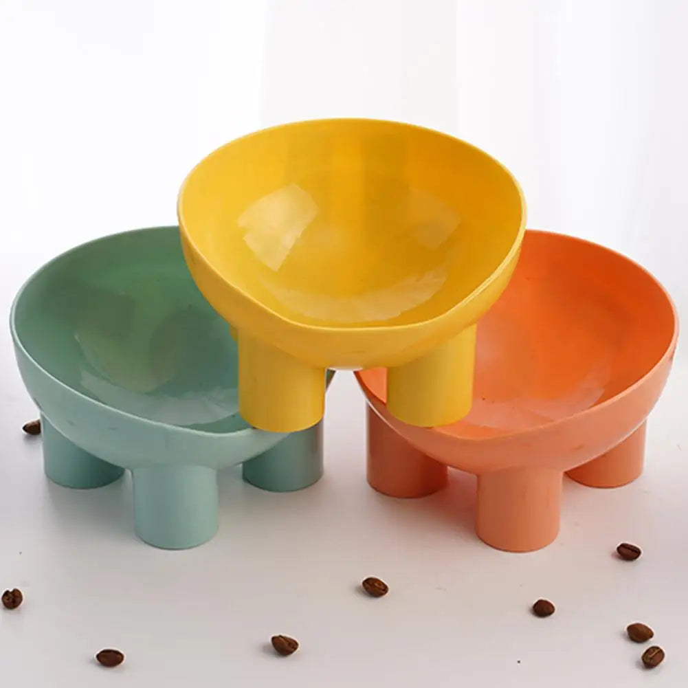Inclined Pet Feeding Bowl Paws and Claws