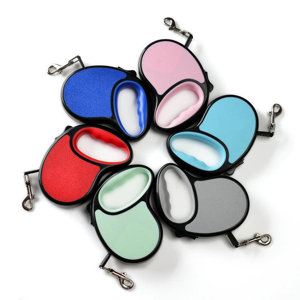 Retractable Dog Leash – 3/5 Meter Automatic Extending Lead for Small & Large Dogs Paws and Claws