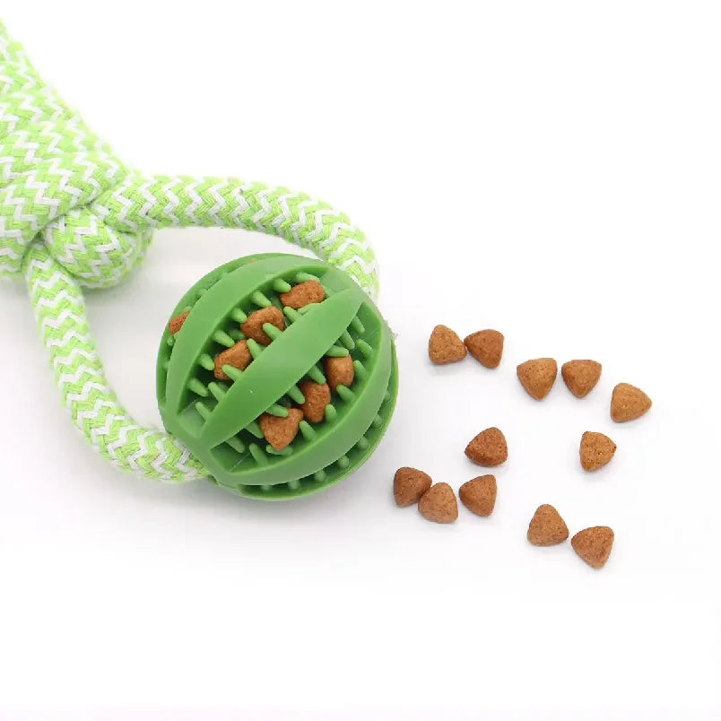 Dog Teeth Cleaning Ball Toy Paws and Claws