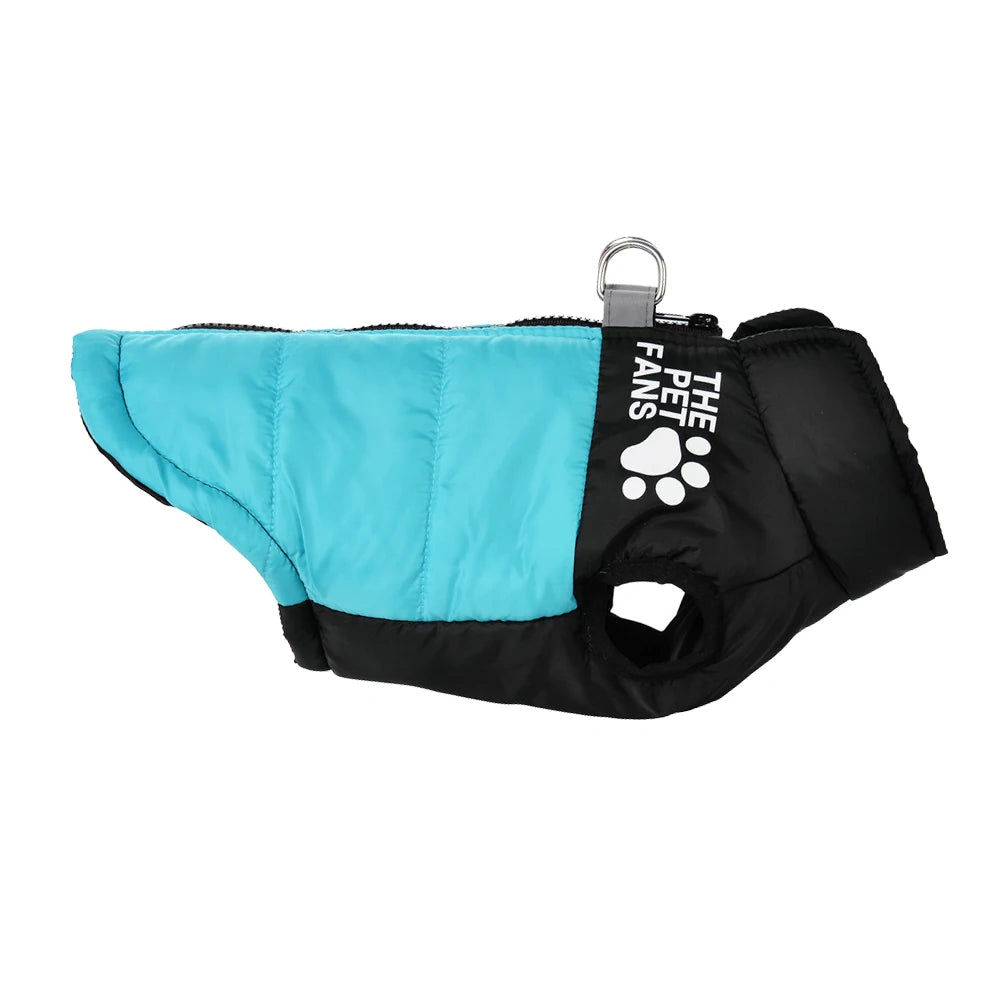 Warm Winter Dog Jacket – Windproof Coat for Small & Large Dogs