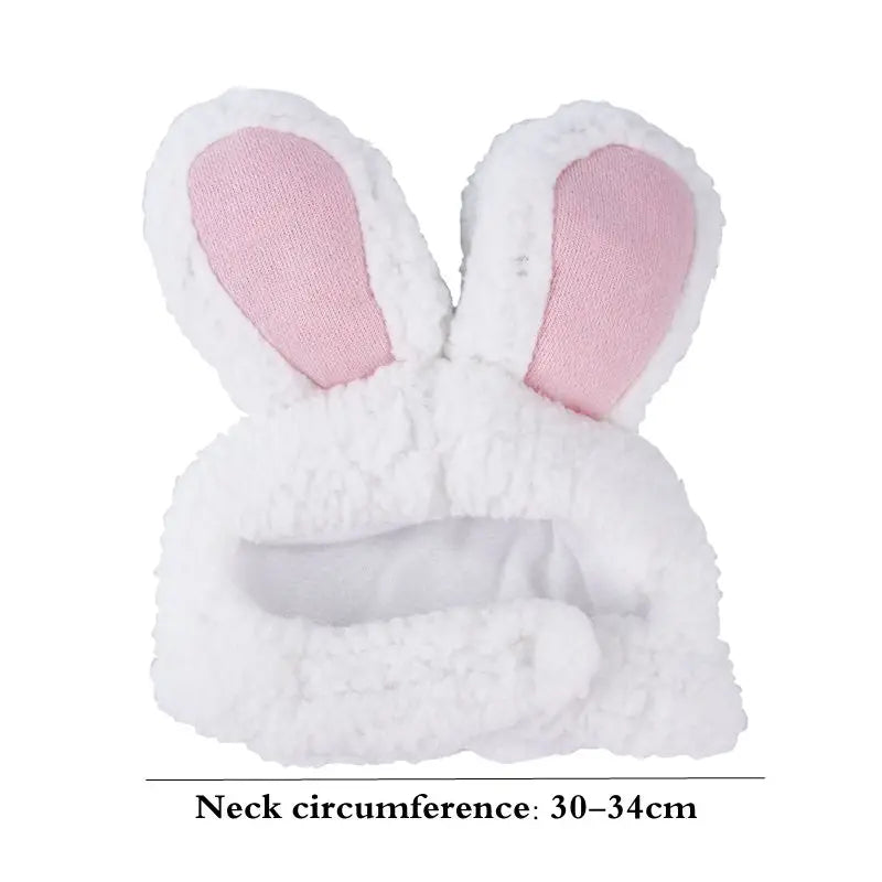 Cute Pet Rabbit Costume Hat Paws and Claws
