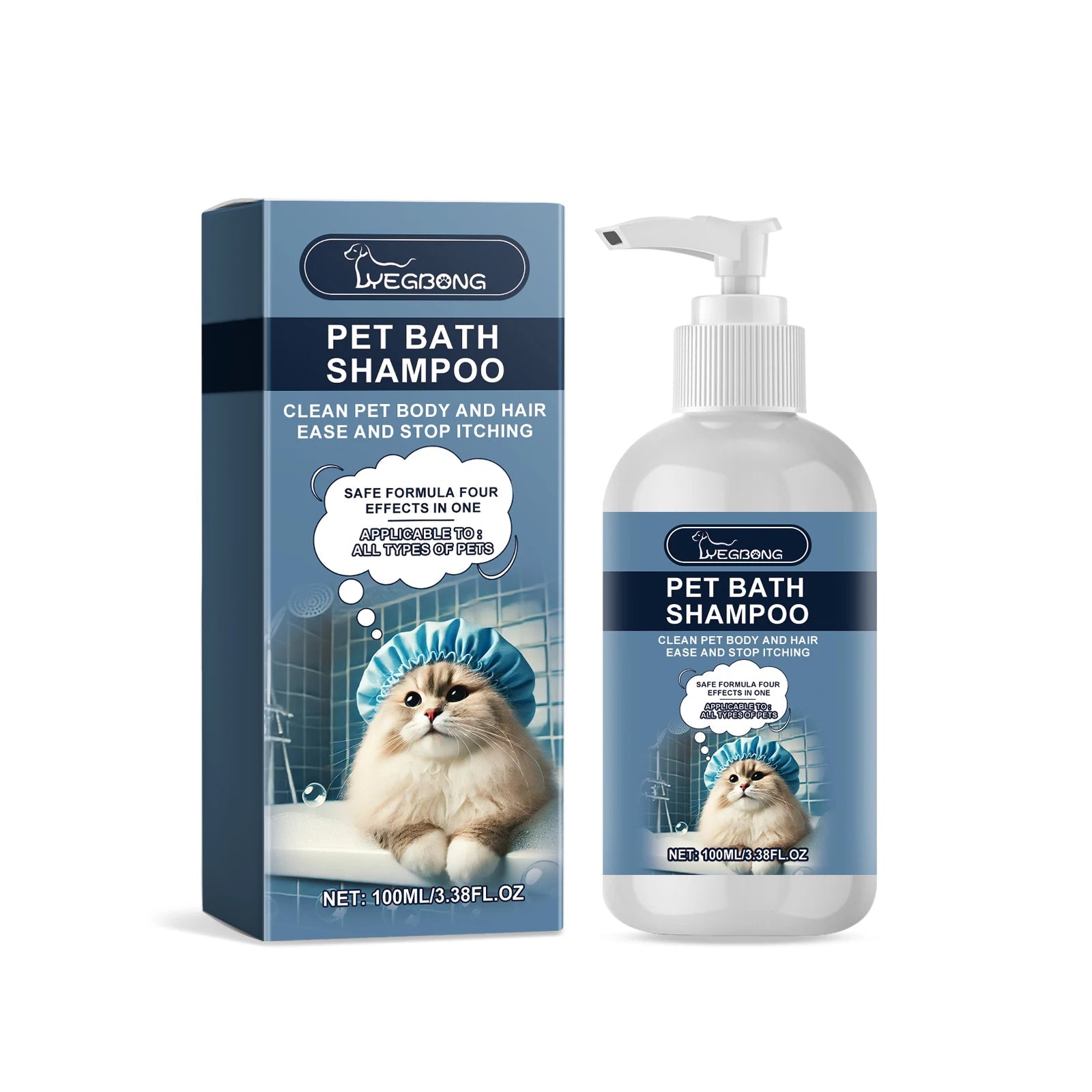Dog & Cat Bath Shampoo – Moisturizing & Gentle Formula Paws and Claws