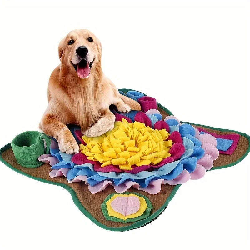 Sniffing Training Mat – Slow Feeding Toy for Pets Paws and Claws