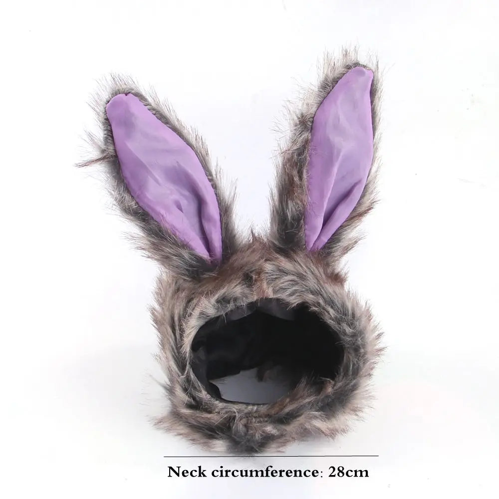 Cute Pet Rabbit Costume Hat Paws and Claws