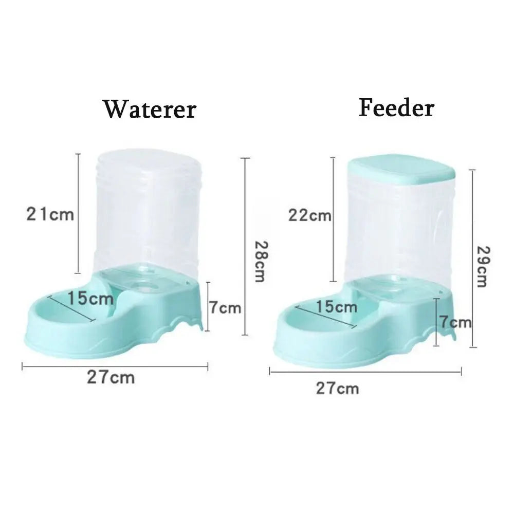 3.8L Automatic Pet Feeder & Water Dispenser β For Cats & Dogs Paws and Claws