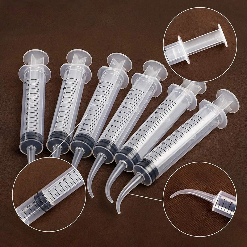 5pcs Bird Elbow Syringes – Needle-Free Feeding & Medication Tools