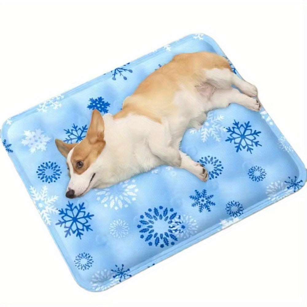 Instant Cooling Dog Mat – Portable Breathable Chill Pad for Small Pets
