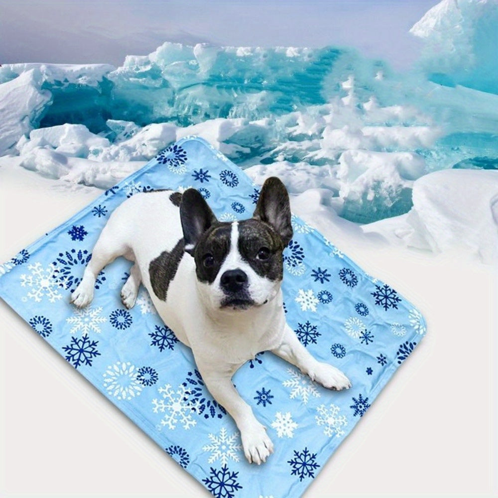 Instant Cooling Dog Mat – Portable Breathable Chill Pad for Small Pets