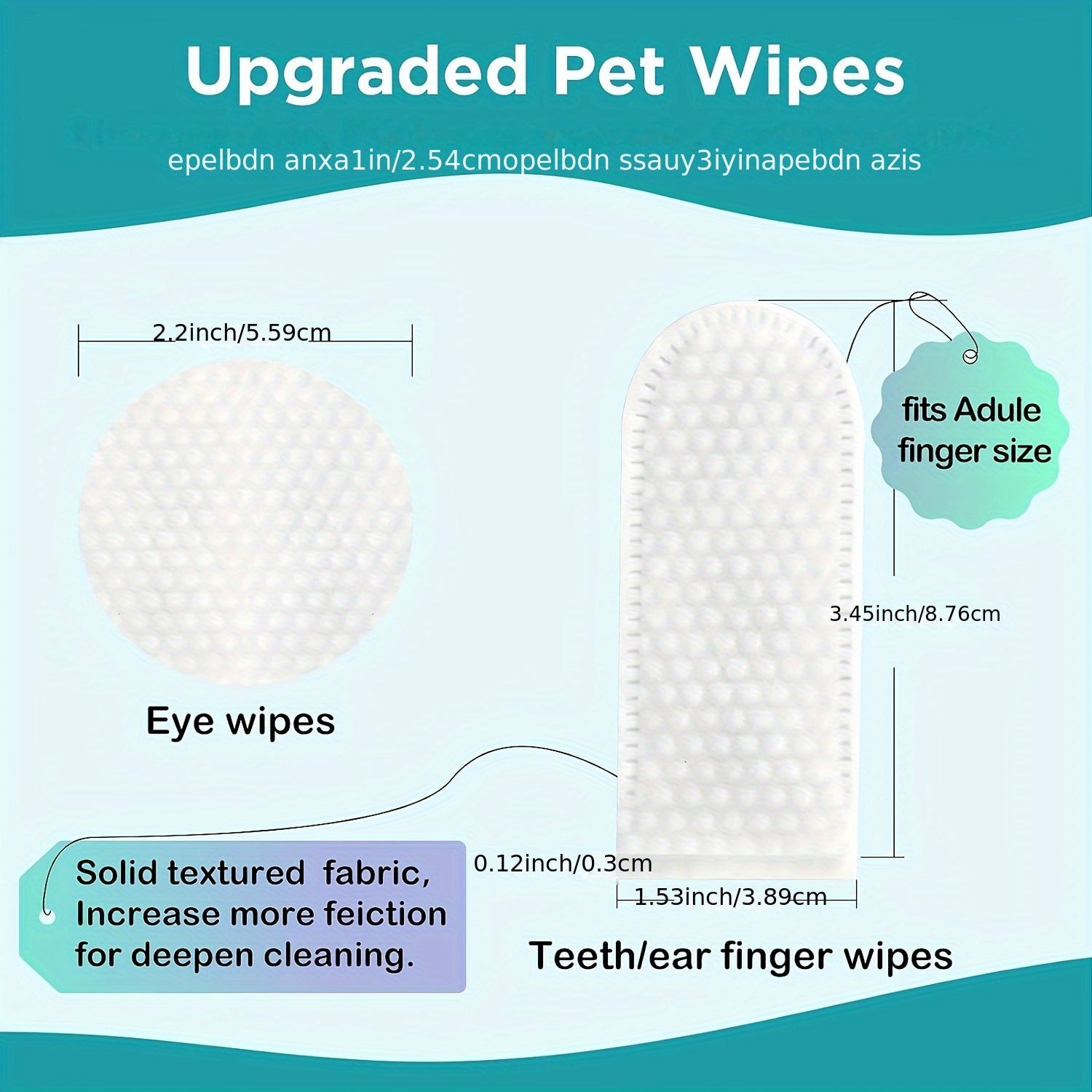 Pet Grooming Wipes Set – 3 Boxes, 200 Count for Cats & Dogs