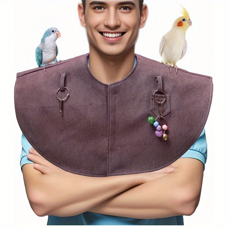 Premium Parrot Training Shoulder Pad – Anti-Scratch Guard for Birds