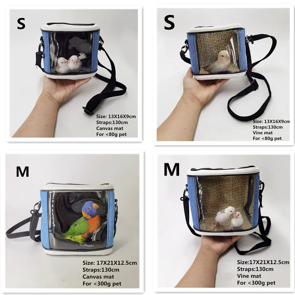 Portable Pet Carrier – Birds & Small Animals Paws and Claws