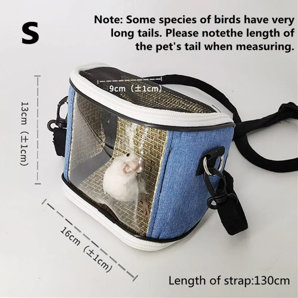 Portable Pet Carrier – Birds & Small Animals Paws and Claws