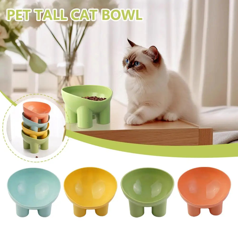 Inclined Pet Feeding Bowl Paws and Claws