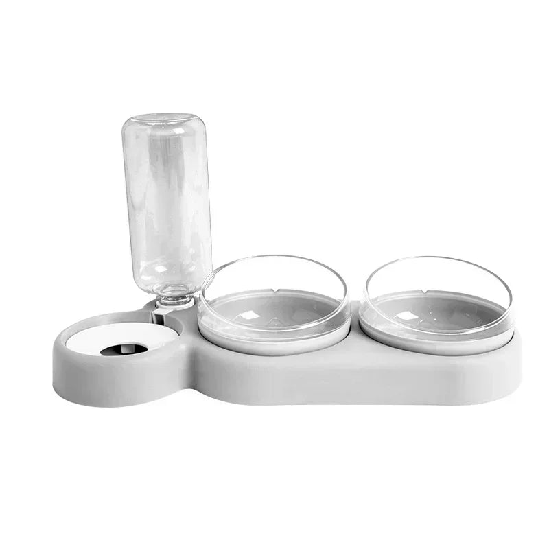 Splash-Proof Pet Bowl – Food Dispenser & Water Storage Feeder Paws and Claws