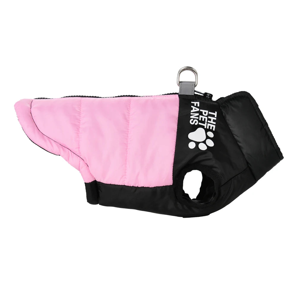 Warm Winter Dog Jacket – Windproof Coat for Small & Large Dogs