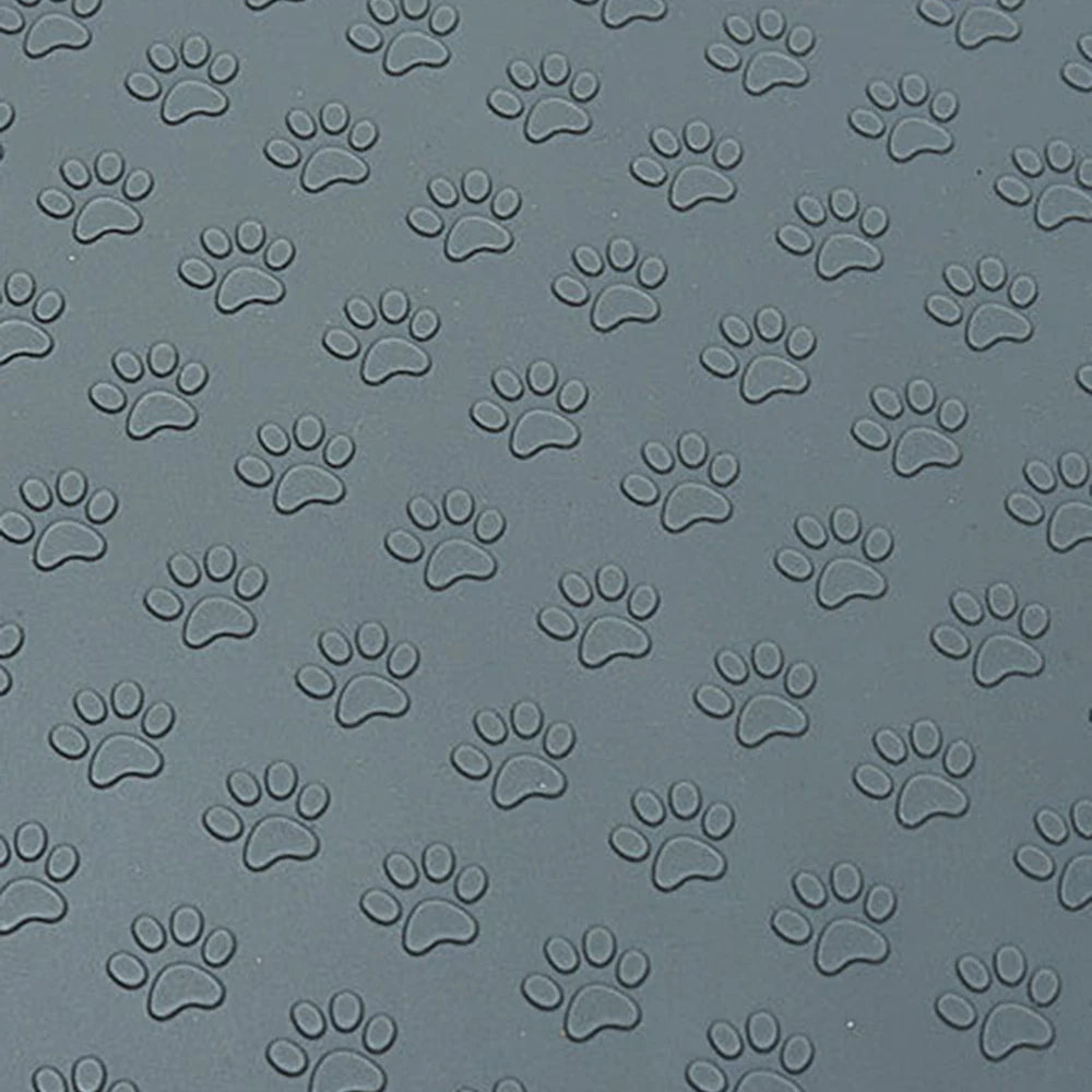 Pet Placemat – Paw Design, Non-Slip, Spill-Proof Paws and Claws
