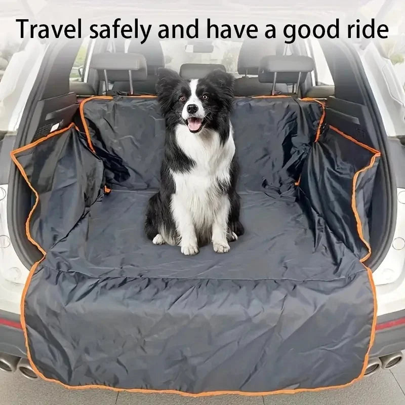 Auto Trunk Mat for Pets – Easy-Clean, Protective Car Liner Paws and Claws