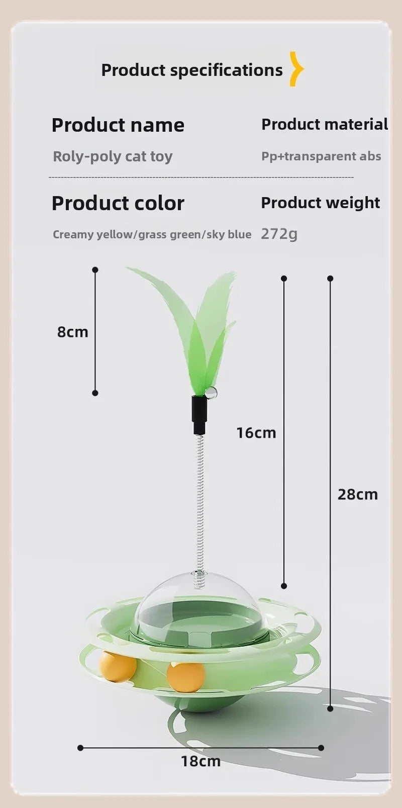 Interactive Cat Toy Set Paws and Claws