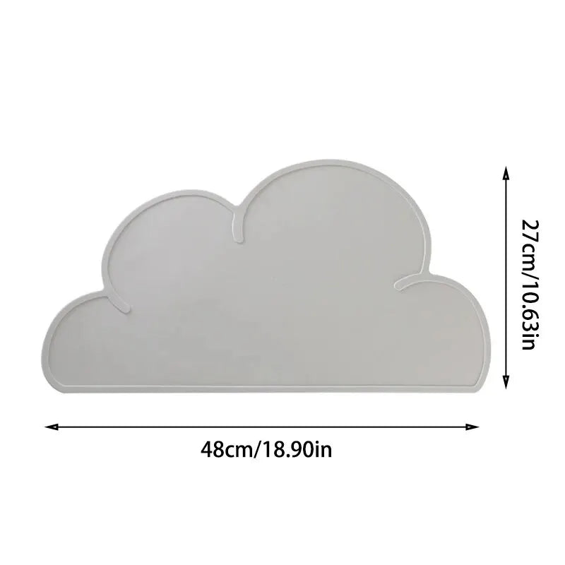 Non-Spill Pet Food Mat – Easy to Clean Waterproof Feeding Pad Paws and Claws