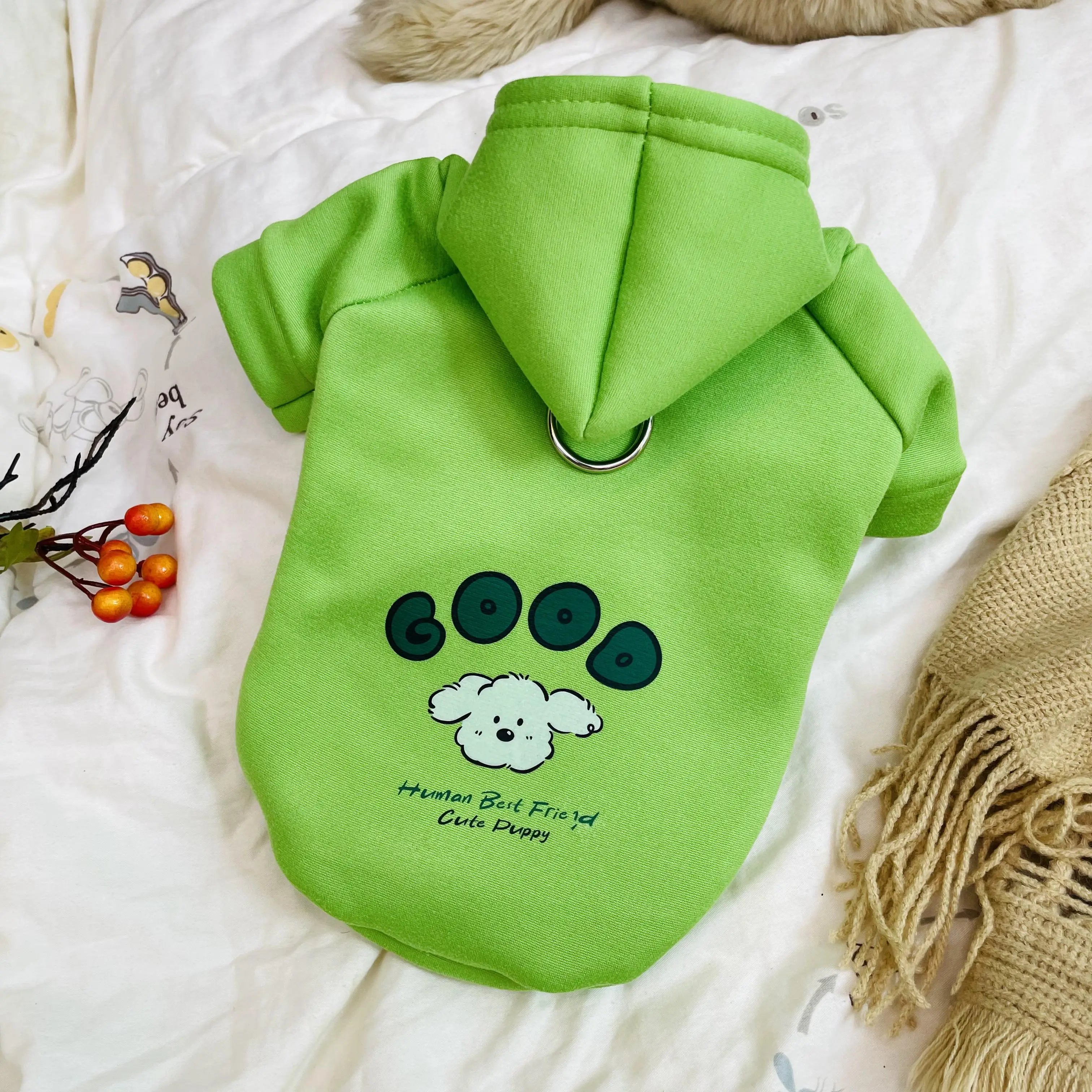 Super Cute Pet Sweater – Cartoon Waffle Knit for Cats & Dogs