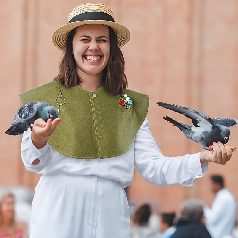 Premium Parrot Training Shoulder Pad – Anti-Scratch Guard for Birds