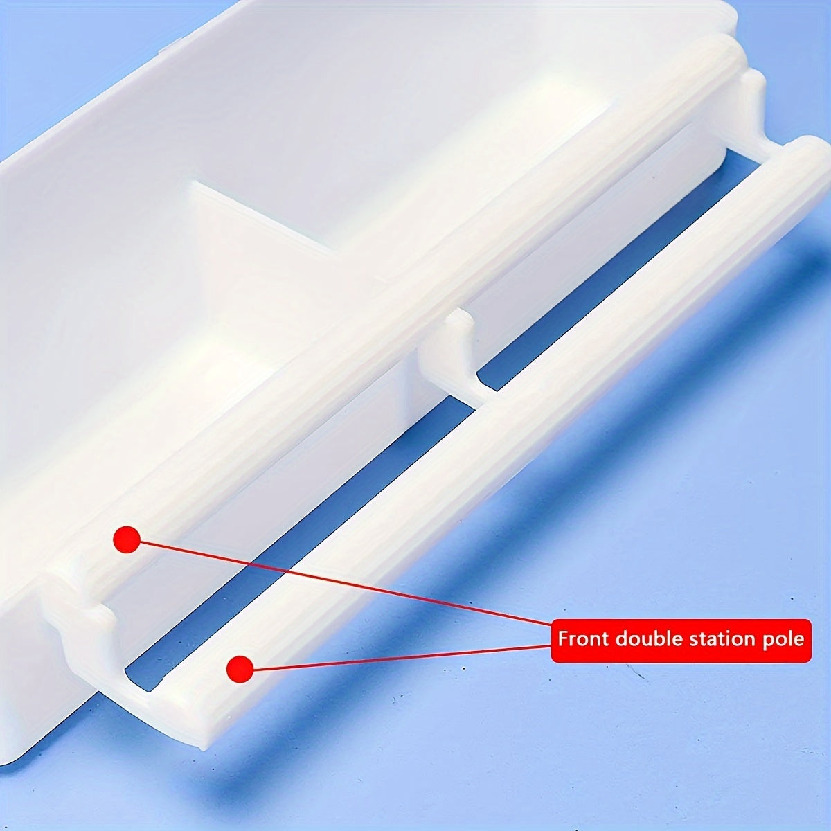 Durable ABS Parrot Feeder – Cage-Mounted Food & Water Cup